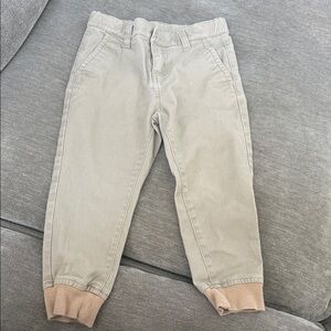 Janie and Jack khaki Jogger Pants